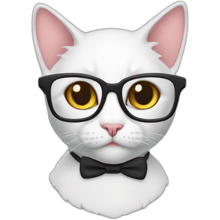 nerd cat emoji