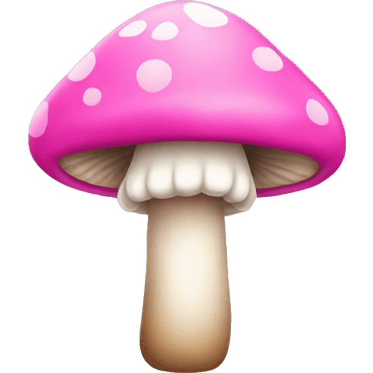 Pink little mushroom emoji  emoji