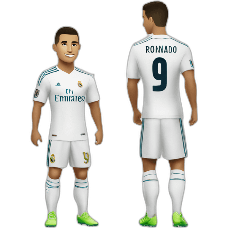 Ronaldo Madrid  emoji