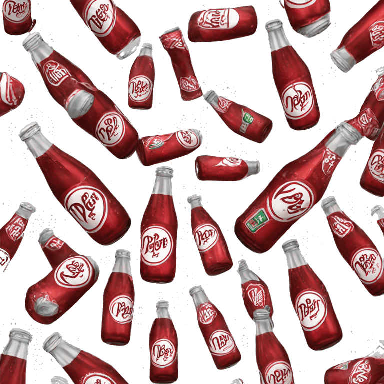 Dr. Pepper soda bottle emoji