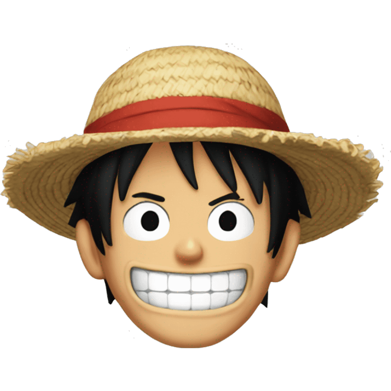 One piece luffy  emoji