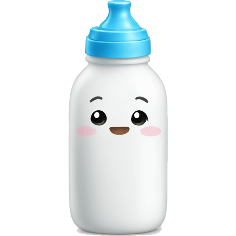 Baby’s bottle filled with milk emoji