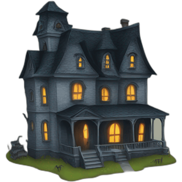 haunted house emoji