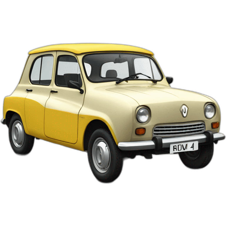 Renault 4L emoji