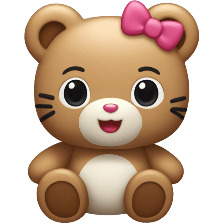 Hello kitty bear emoji