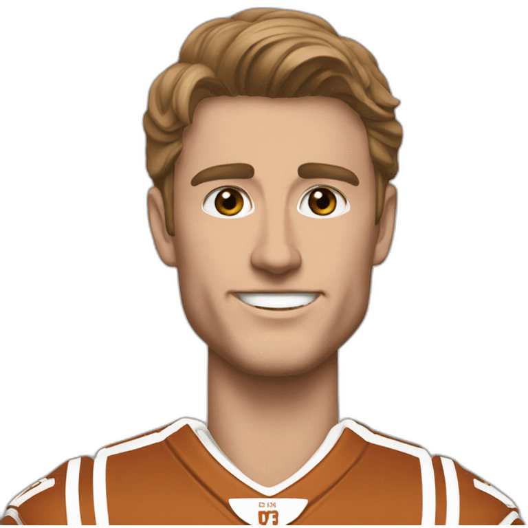 Texas QB Quinn Ewers emoji