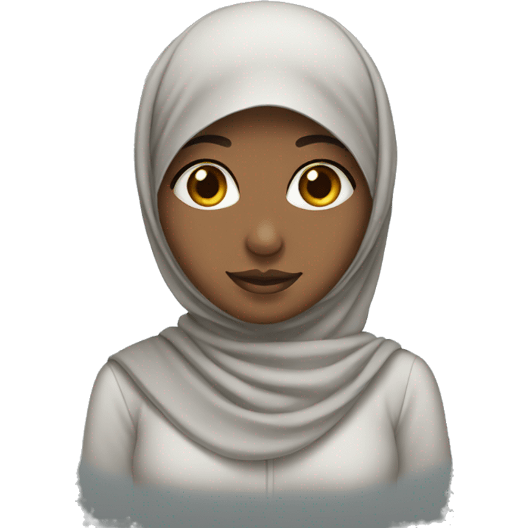 Hijab girl emoji