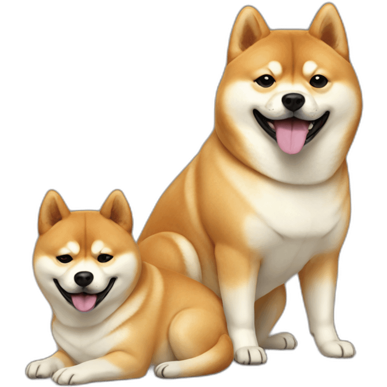 fat-shiba-dog-family emoji