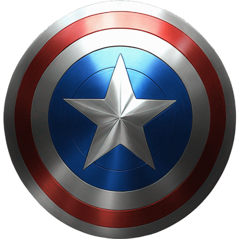 Captain America shield  emoji