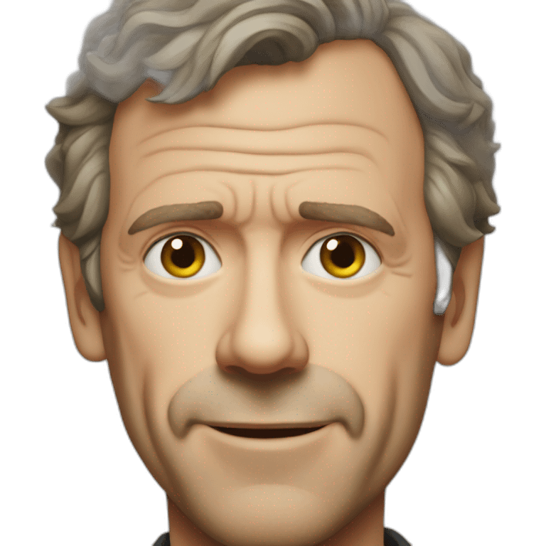 Hugh Laurie emoji