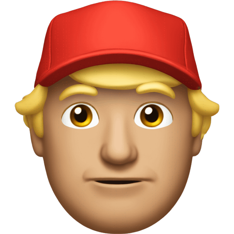 donald trump red hat emoji