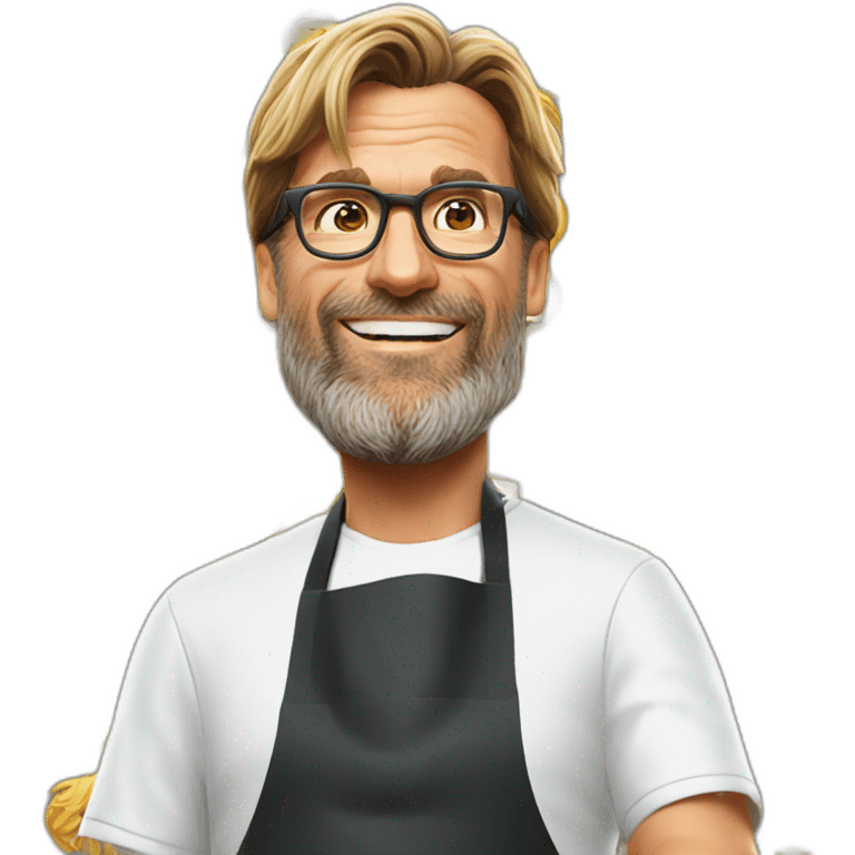 jurgen Klopp is doing "Italian chef's kiss" emoji