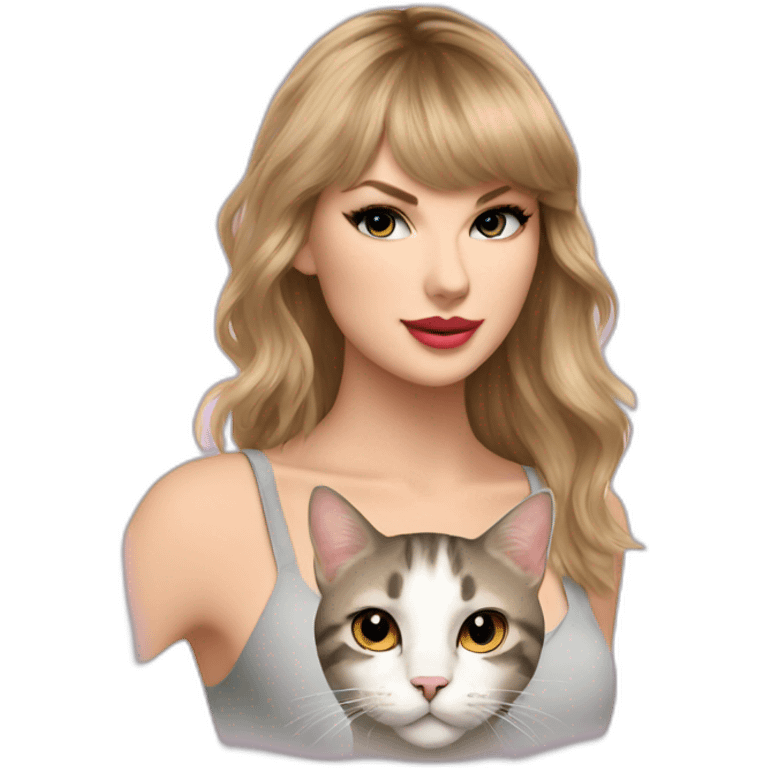 Taylor swift cat emoji