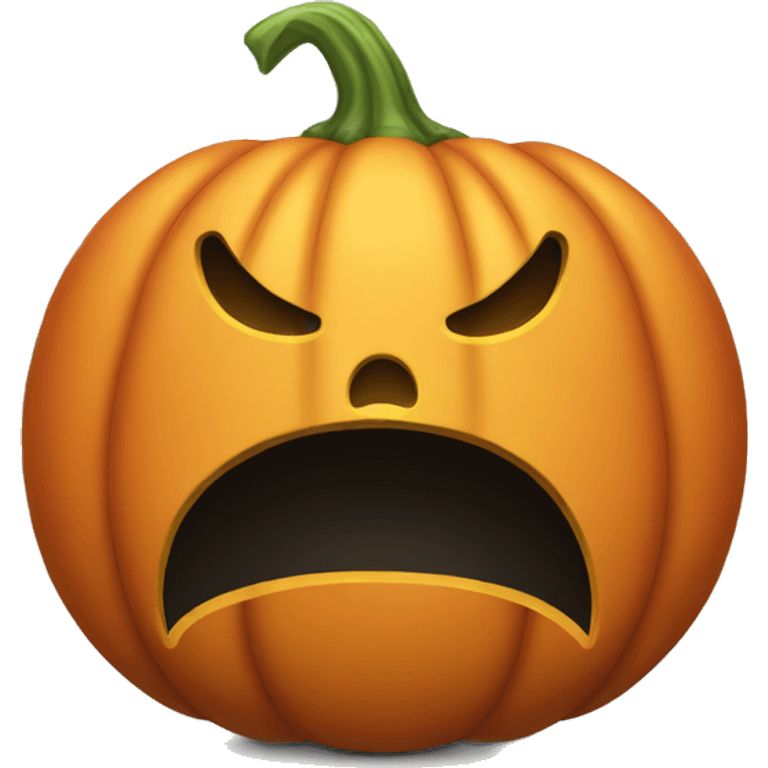 crying pumpkin  emoji