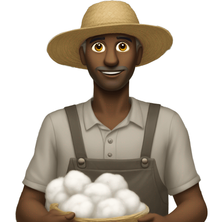 Cotton picker emoji