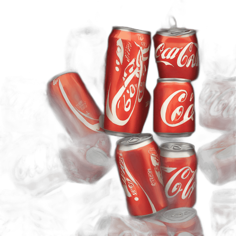 Coca cola drink can emoji