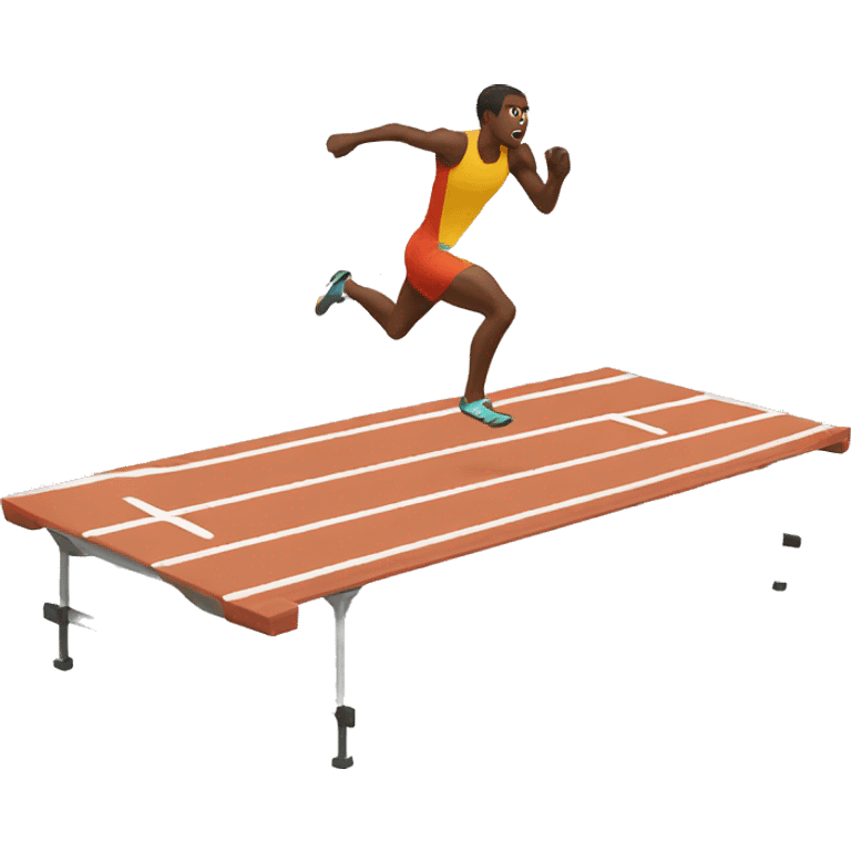 track and field hurdle emoji