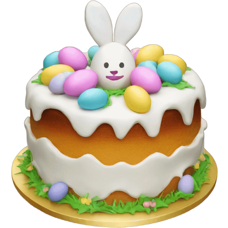 Easter cake emoji