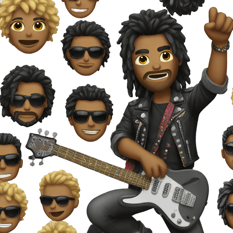 rocker mon emoji