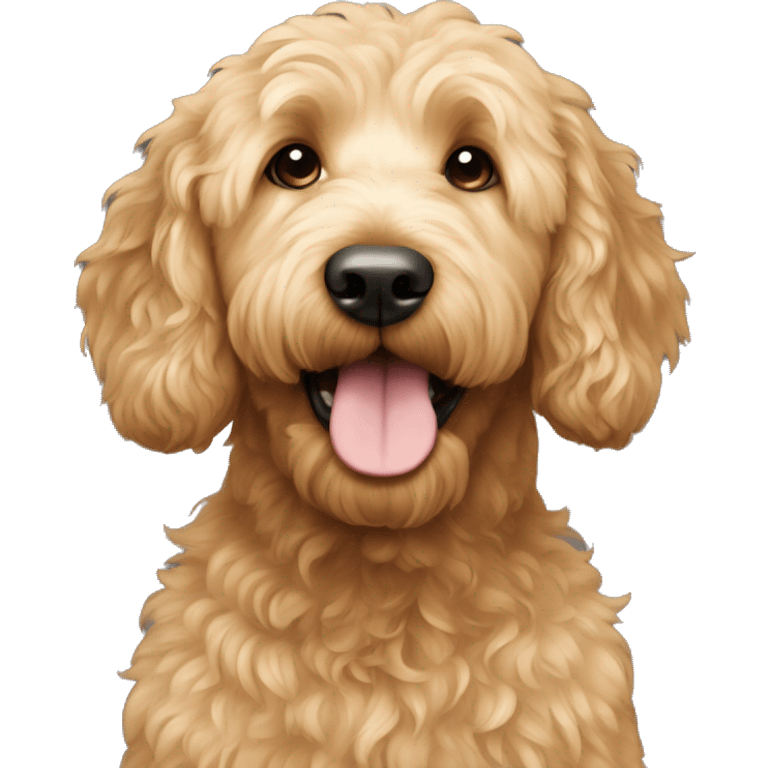 Goldendoodle emoji