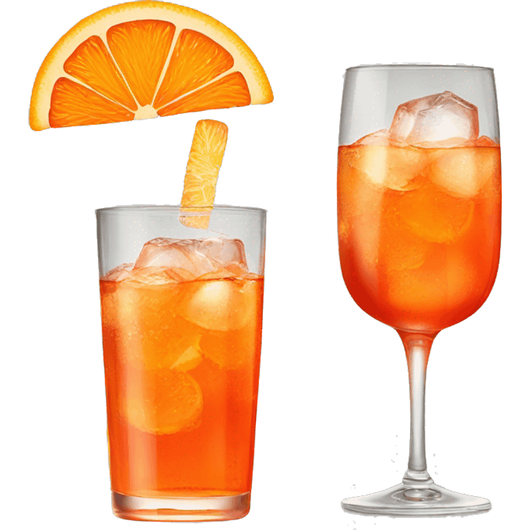 Aperol spritz emoji