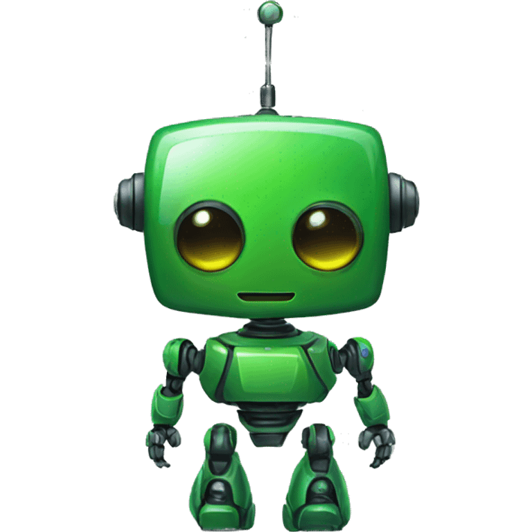 green robot emoji