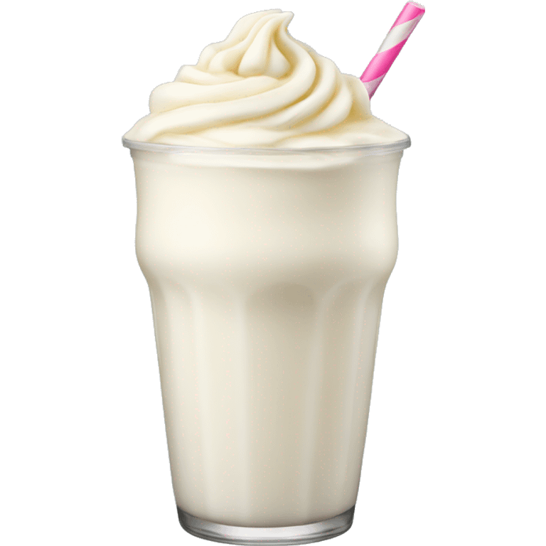 Vanilla Milkshake emoji