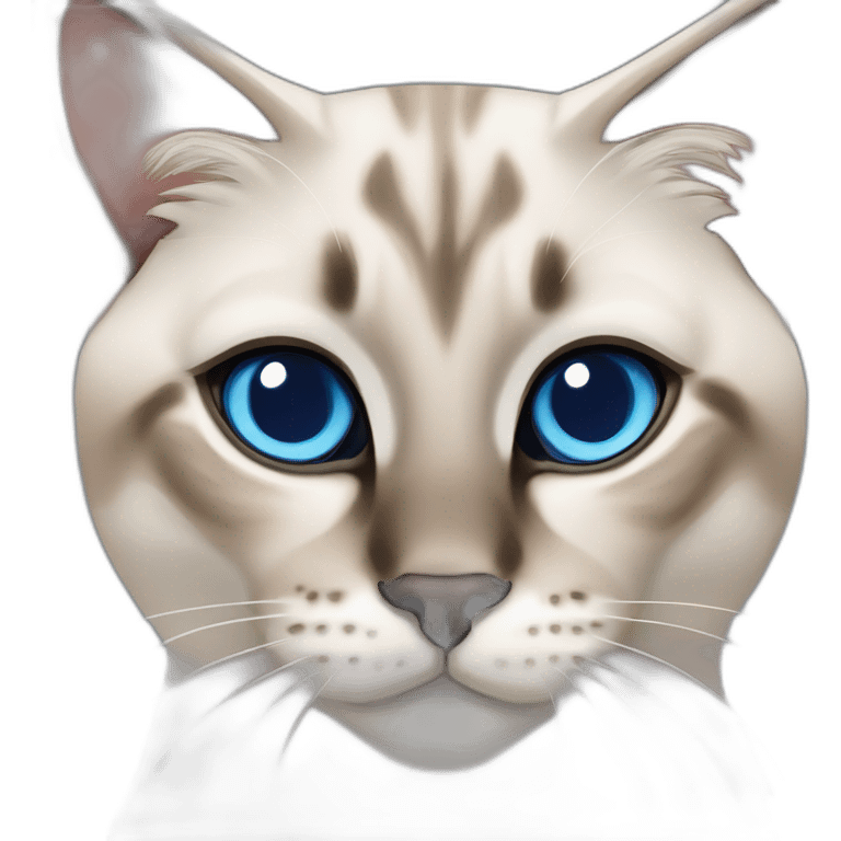 lynx-point-siamese-cat-blue-eyes emoji