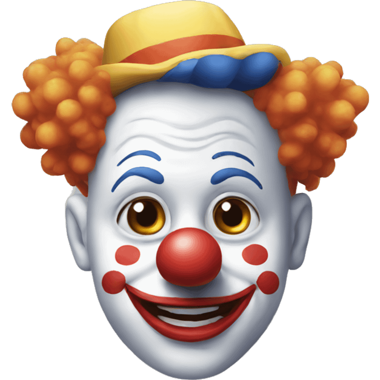 clown face emoji