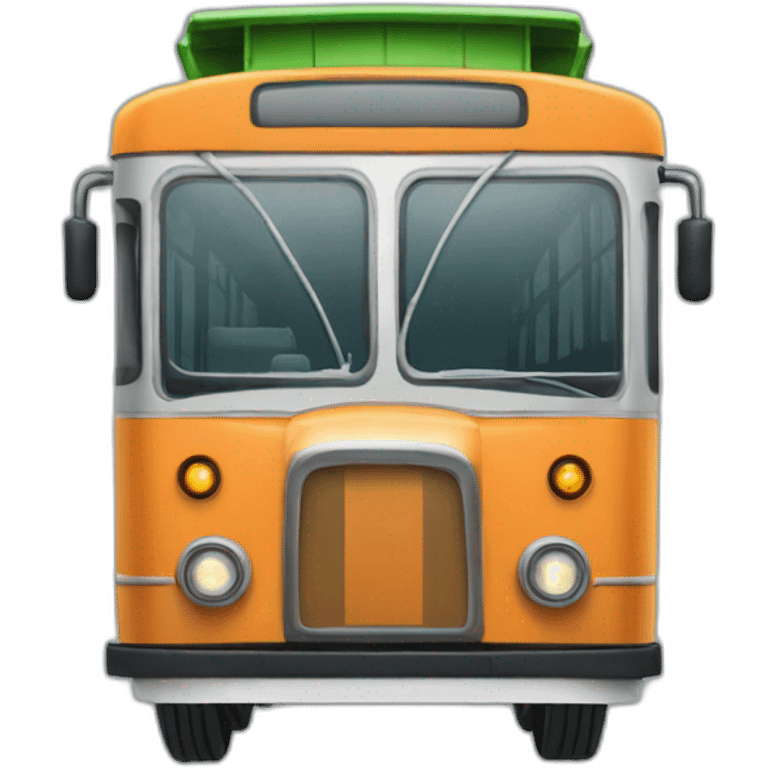 Trolleybus emoji