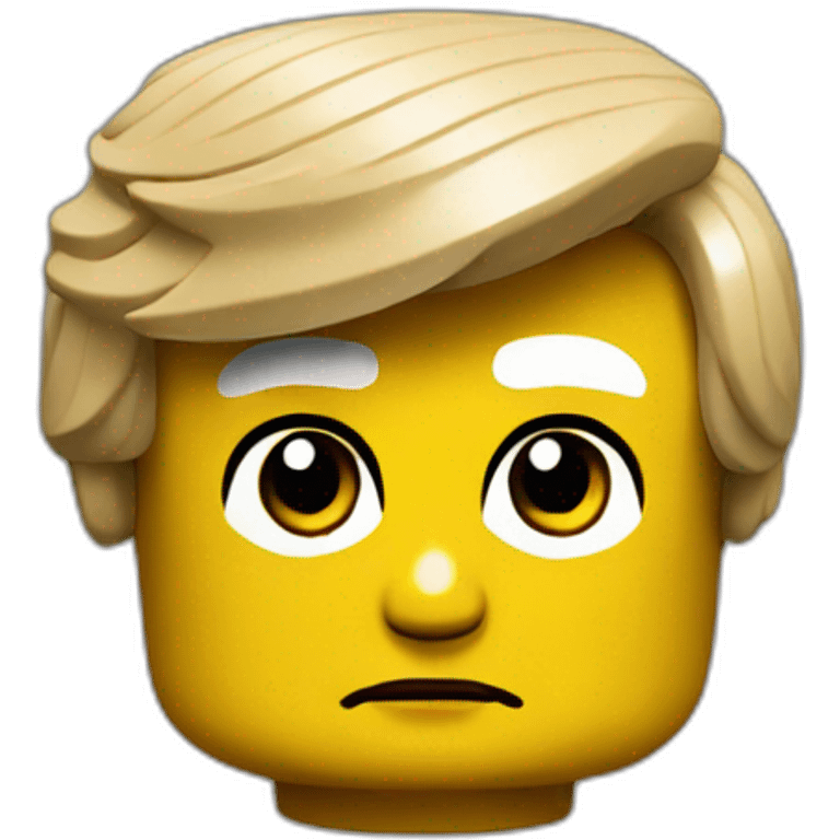 Lego Donald Trump emoji