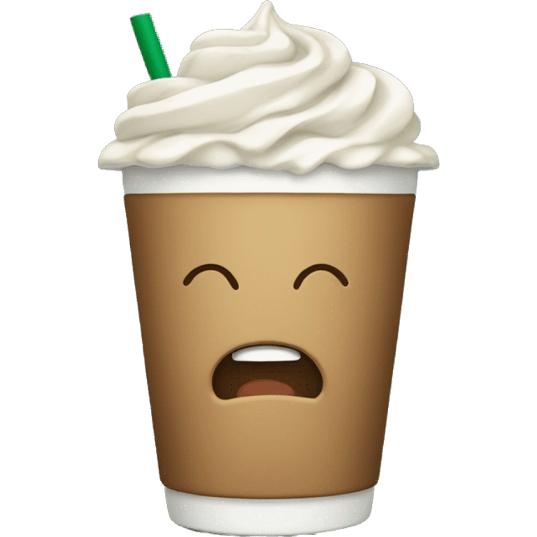 Vaso de Starbucks emoji