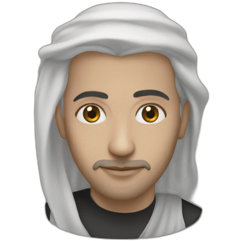 A Saudi intellectual emoji