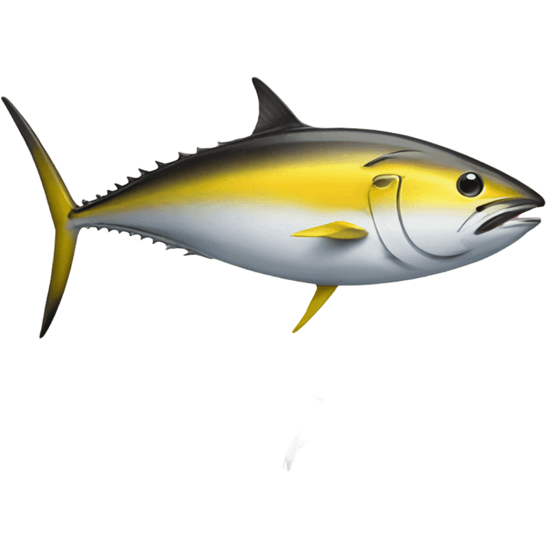 Large yellow fin tuna emoji