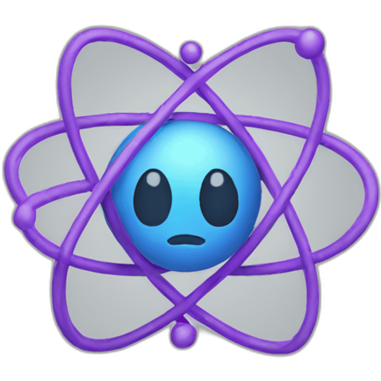 atom trending up emoji