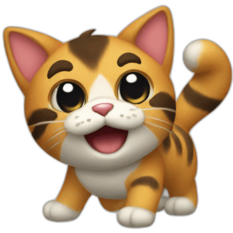 Mario cat🤣 emoji