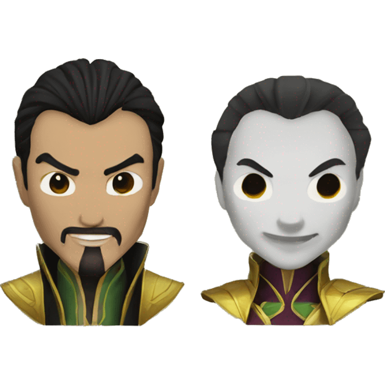 erron black and shang tsung emoji