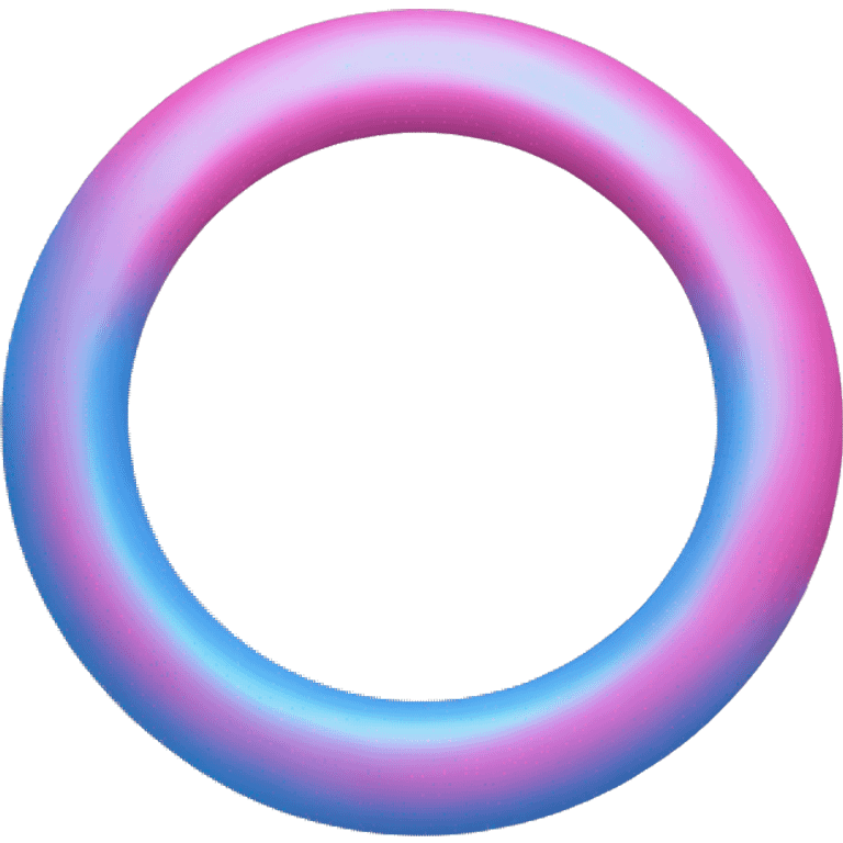 Meta ai blue pink circle ring emoji