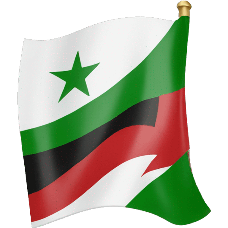 Flag of the Syrian Revolution  emoji