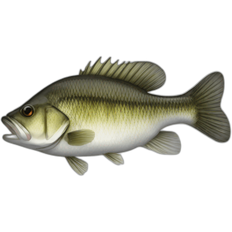 Black bass emoji