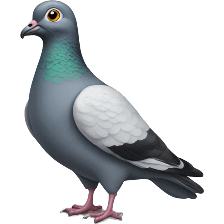 Cartoon pigeon emoji