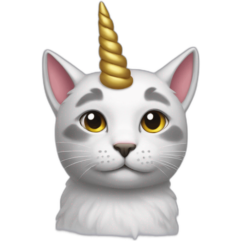 A cat unicorn  emoji