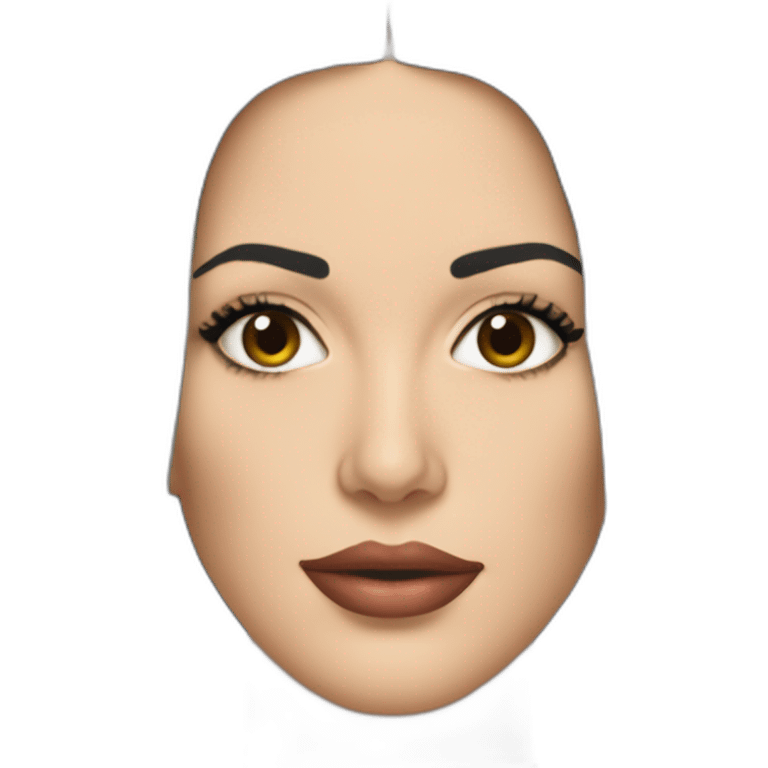 monica belucci hyperrealistic emoji