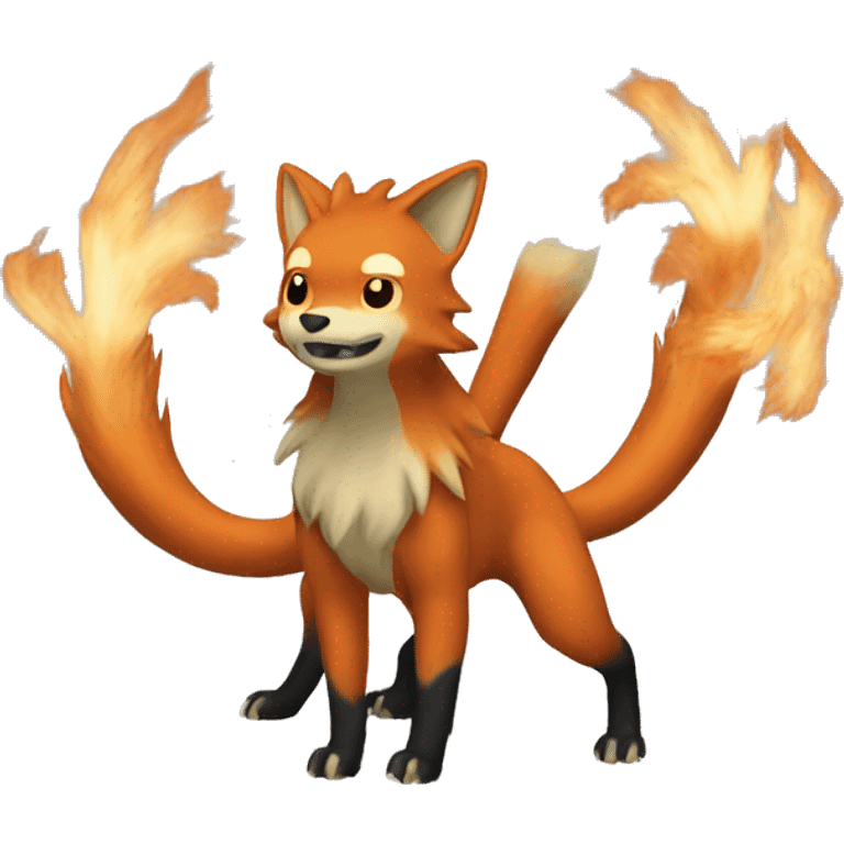 nine tails from naruto emoji