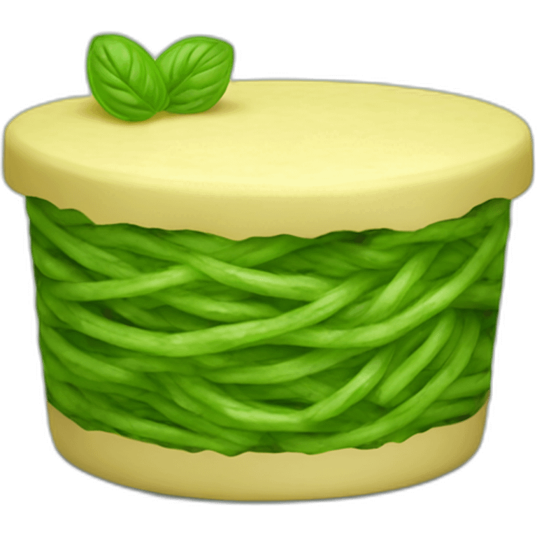 Pâte au pesto emoji