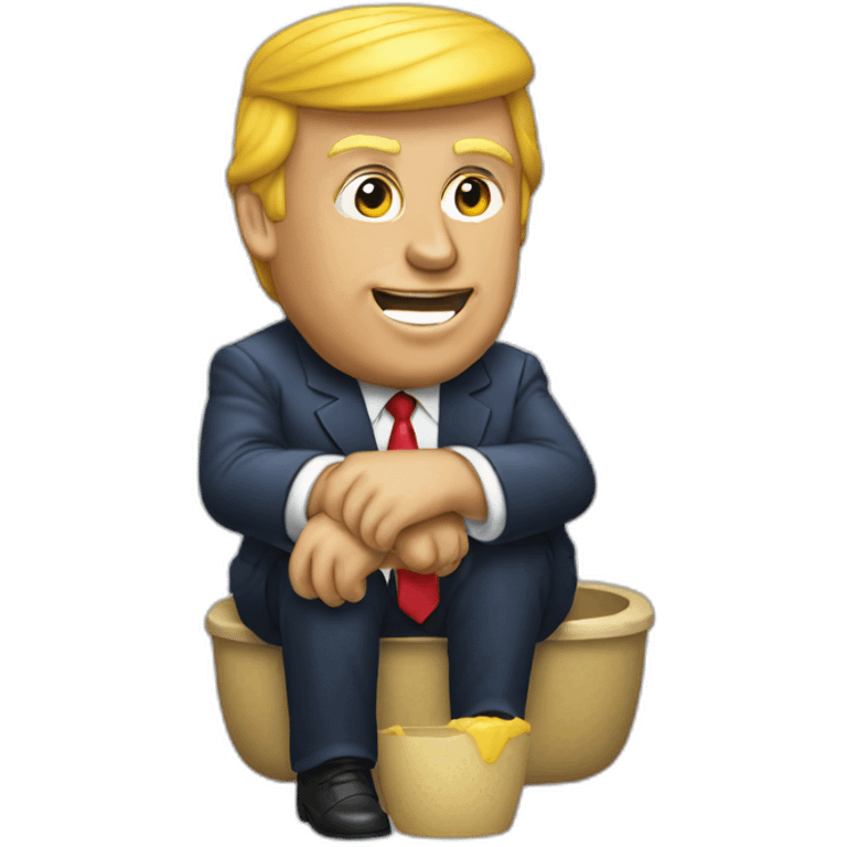 trump-baño-de-oro emoji