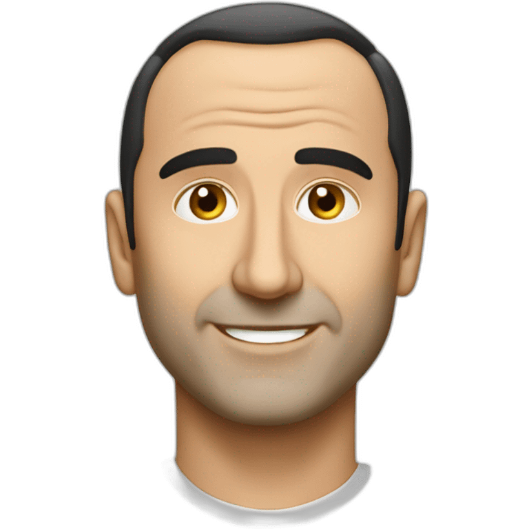 Nikos Aliagas French head emoji