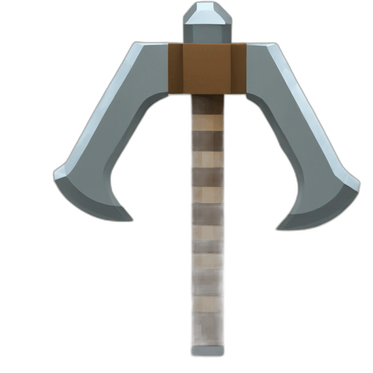 minecraft pickaxe emoji