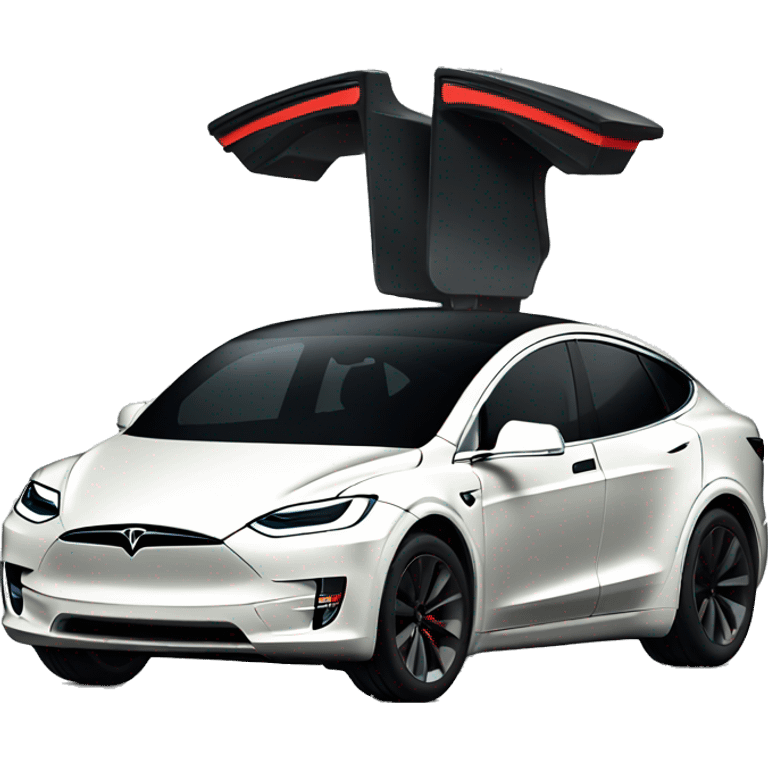 Tesla car emoji emoji