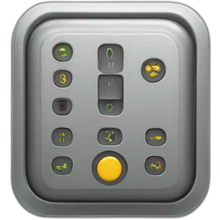 smart lock door code panel emoji